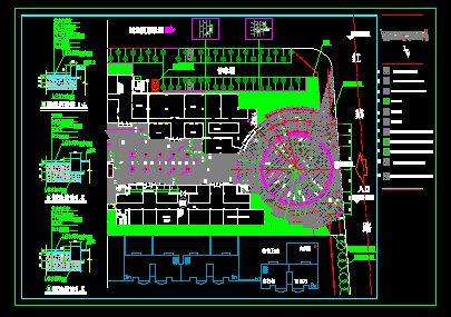 免费获取广场铺装大样及定位图 园林绿化工程施工指南
