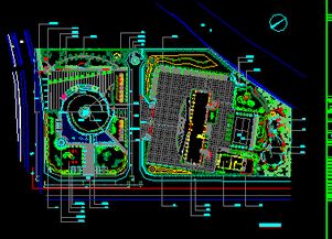 某广场景观施工图免费下载 园林绿化施工与城市管理的新视角